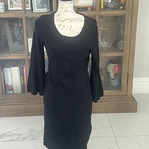 Calvin Klein Black Long Sleeve Dress